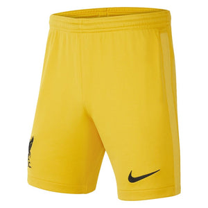 Liverpool 2021-2022 Home Goalkeeper Shorts (Gold) - Kids_0