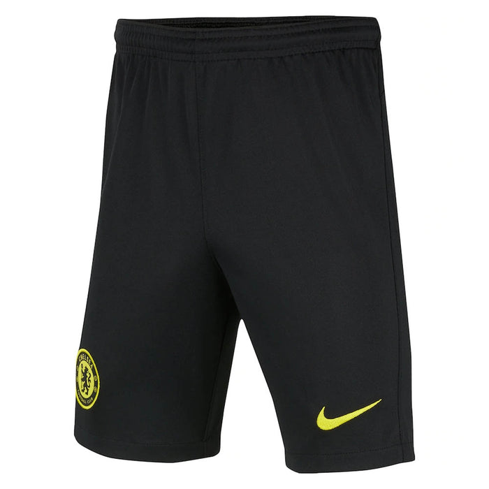 2021-2022 Chelsea Away Shorts (Black) - Kids