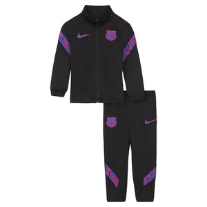 2021-2022 Barcelona Dry Strike Tracksuit (Black) - Infants_0