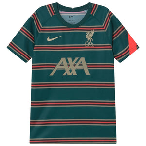 2021-2022 Liverpool Pre-Match Football Top (Atomic Teal) - Kids_0