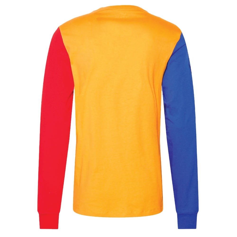2021-2022 Barcelona LS Ignite Tee (Vivid Orange)_1
