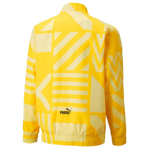 2022-2023 Borussia Dortmund Pre-Match Jacket (Yellow) - Kids_1