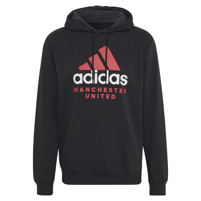 2022-2023 Man Utd DNA Graphic Hoody (Black)