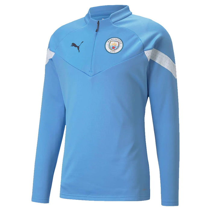 2022-2023 Man City Training Fleece (Blue)