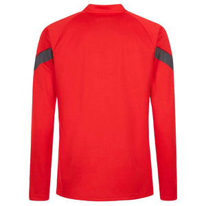 2022-2023 AC Milan Half Zip Training Top (Red)_1