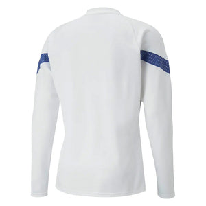 2022-2023 Marseille Half Zip Training Top (White)_1