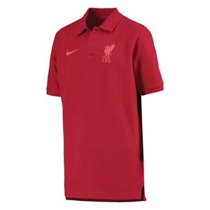 2022-2023 Liverpool Club Polo Shirt (Red) - Kids_0