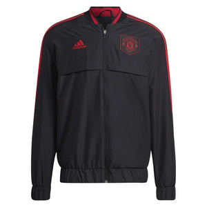 Manchester united anthem jacket black on sale