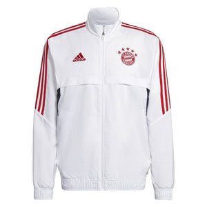 2022-2023 Bayern Munich Presentation Jacket (White)_0