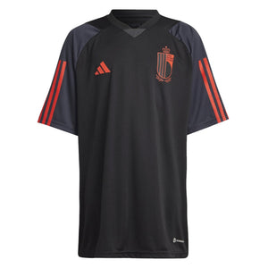 2022-2023 Belgium Training Jersey (Black) - Kids_0