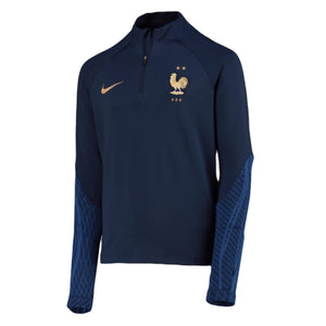 2022-2023 France Dri-Fit Training Top (Navy) - Kids_0