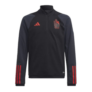 2022-2023 Belgium Training Top (Black) - Kids_0