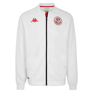 2022-2023 Tunisia Warm Up Jacket (White)_0