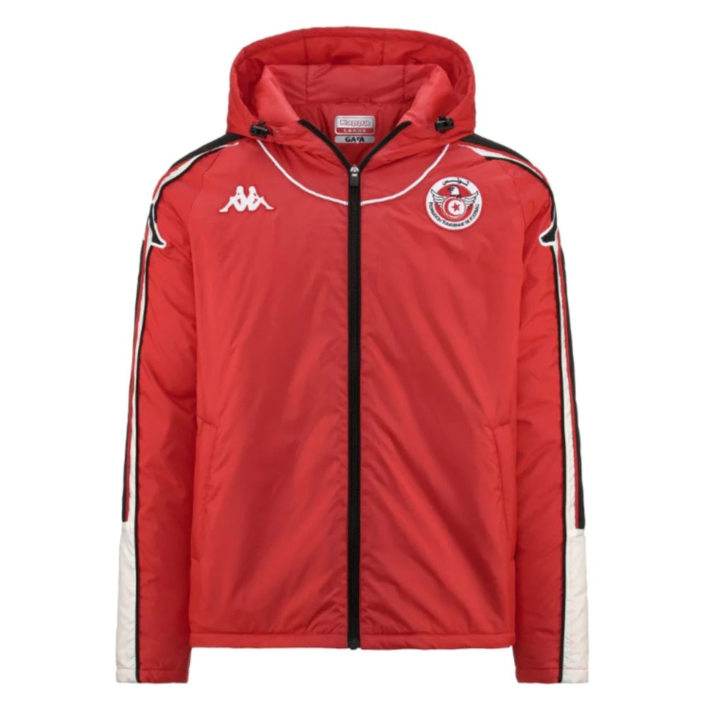2022-2023 Tunisia Hooded Jacket (Red)_0