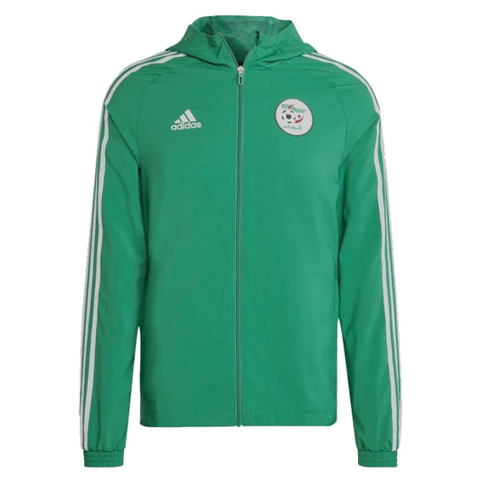 2022-2023 Algeria Windbreaker Jacket (Green)_0