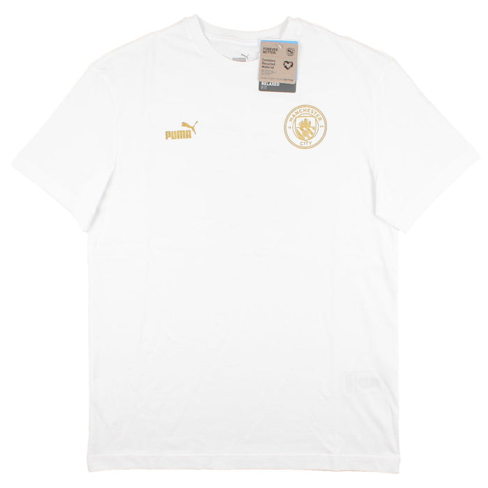 2022-2023 Man City Chinese New Year Back Graphic Tee (White)