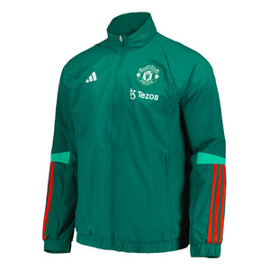 2023-2024 Man Utd Presentation Jacket (Green)_0