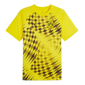 2023-2024 Borussia Dortmund Pre-Match Shirt (Cyber Yellow)_0