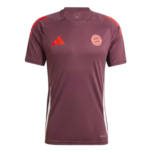 2024-2025 Bayern Munich Training Shirt (Shadow Maroon)_0