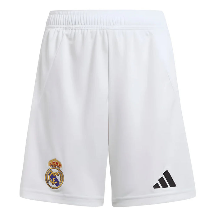 2024-2025 Real Madrid Home Shorts (White) - Kids
