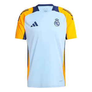 2024-2025 Real Madrid Training Shirt (Glow Blue)_0