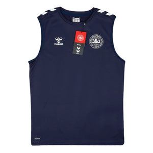 2024-2025 Denmark Sleeveless Training Jersey (Marine)_0
