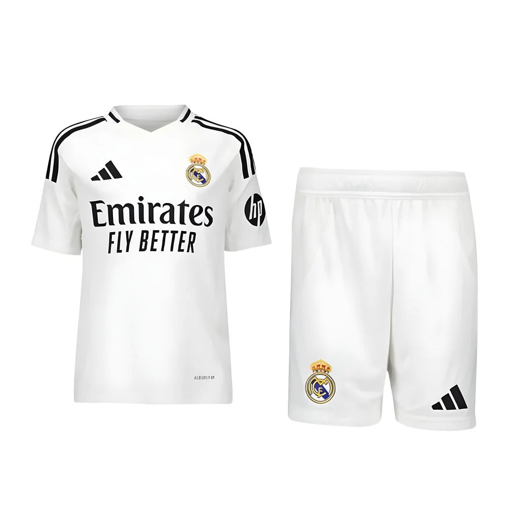 2024-2025 Real Madrid Home Youth Kit_0