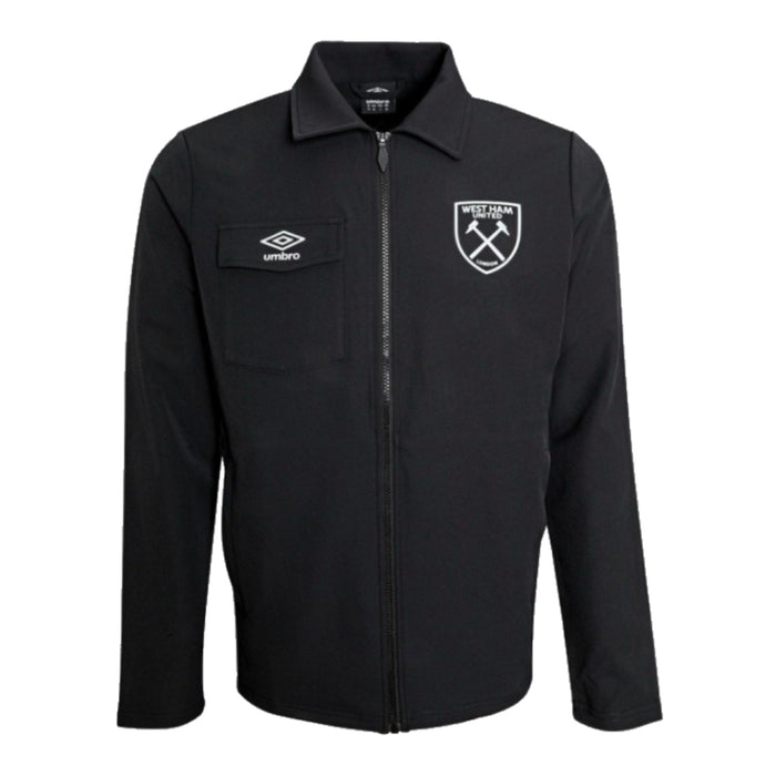 2024-2025 West Ham Presentation Jacket (Black) - Kids