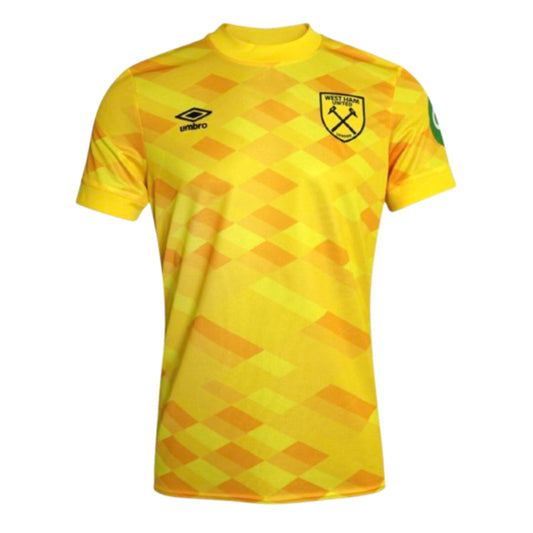 2024-2025 West Ham Goalkeeper Shirt (Yellow) - Kids_0