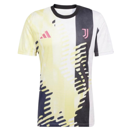 2025 Juventus Pre-Match Shirt (Yellow)_0