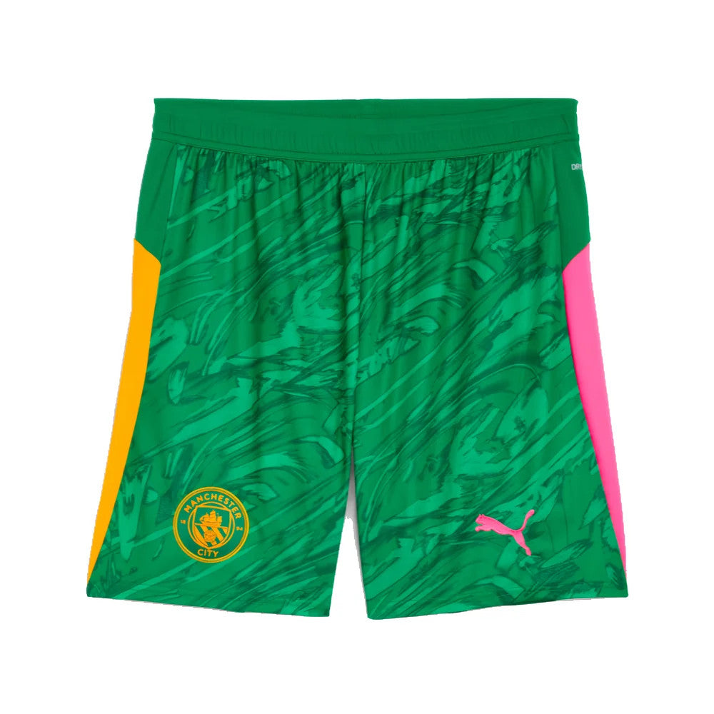 2025-2026 Man City Goalkeeper Away Shorts (Green)_0
