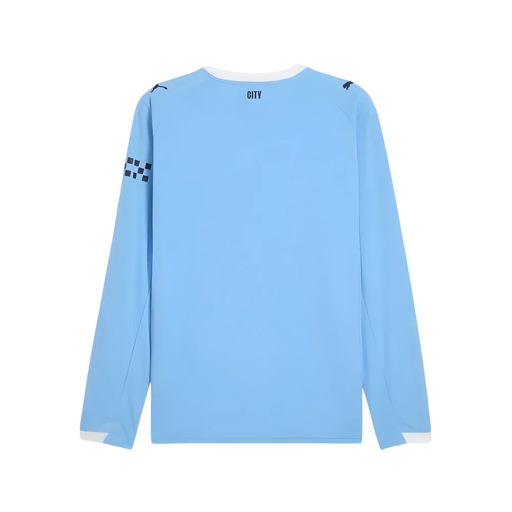 2025-2026 Man City Long Sleeve Home Shirt_1