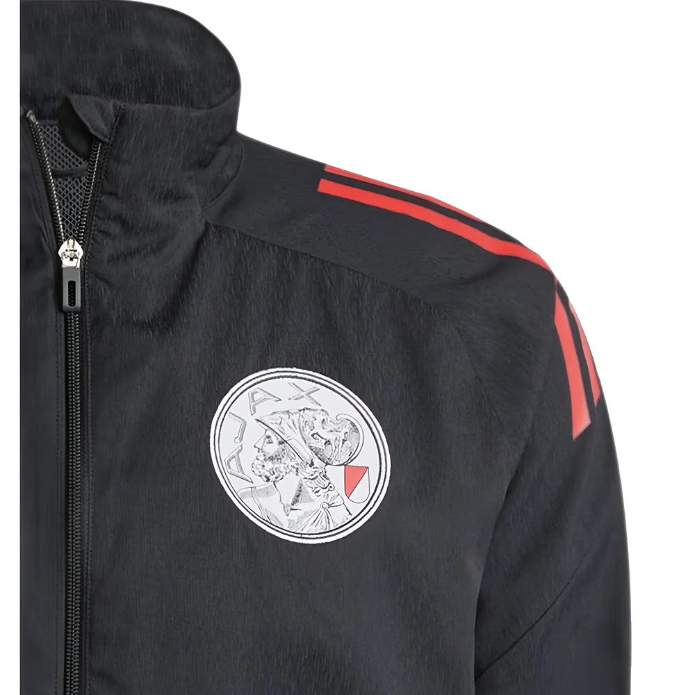 2025-2026 Ajax Presentation Jacket (Black) - Kids_1