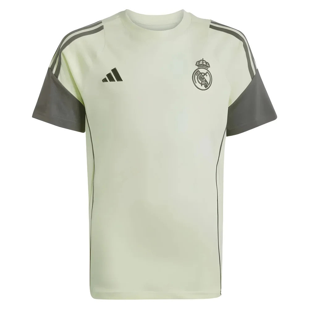 2025-2026 Real Madrid Training Tee (Almost Lime) - Kids_0