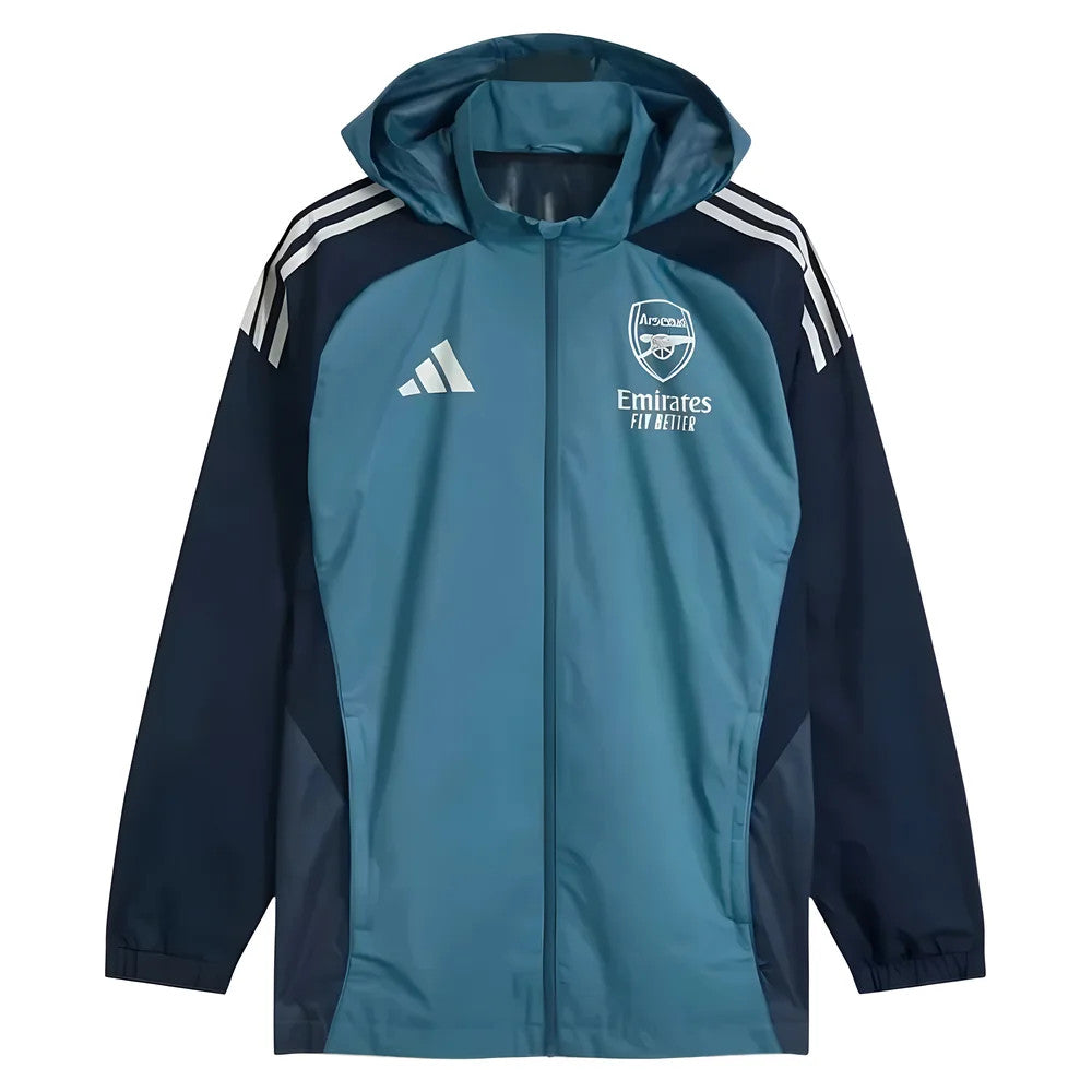 2025-2026 Arsenal Allweather Jacket (Blanch Blue)_0