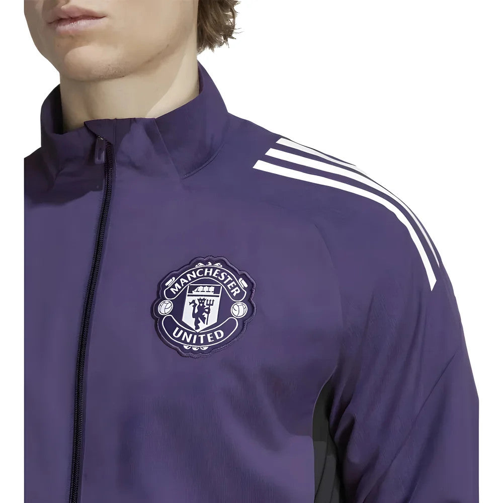 2025-2026 Man Utd Presentation Jacket (Aurora Plum)_2