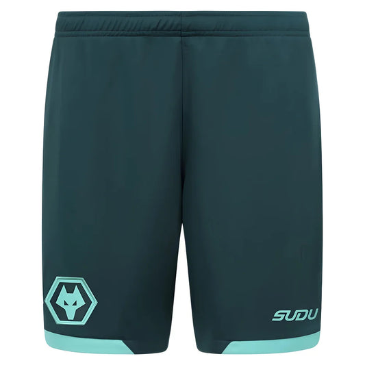 2025-2026 Wolves Away Shorts - Kids_0