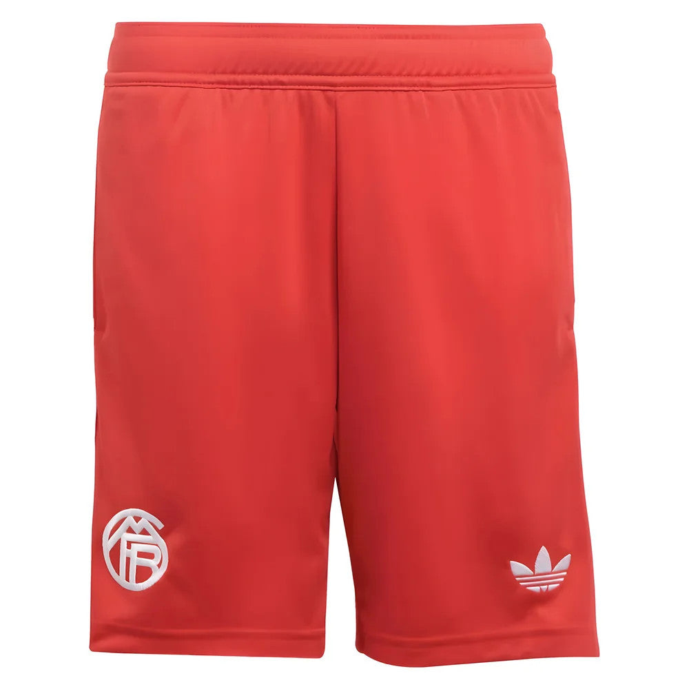 2025-2026 Bayern Munich Third Goalkeeper Shorts (Pure Ruby) - Kids_0