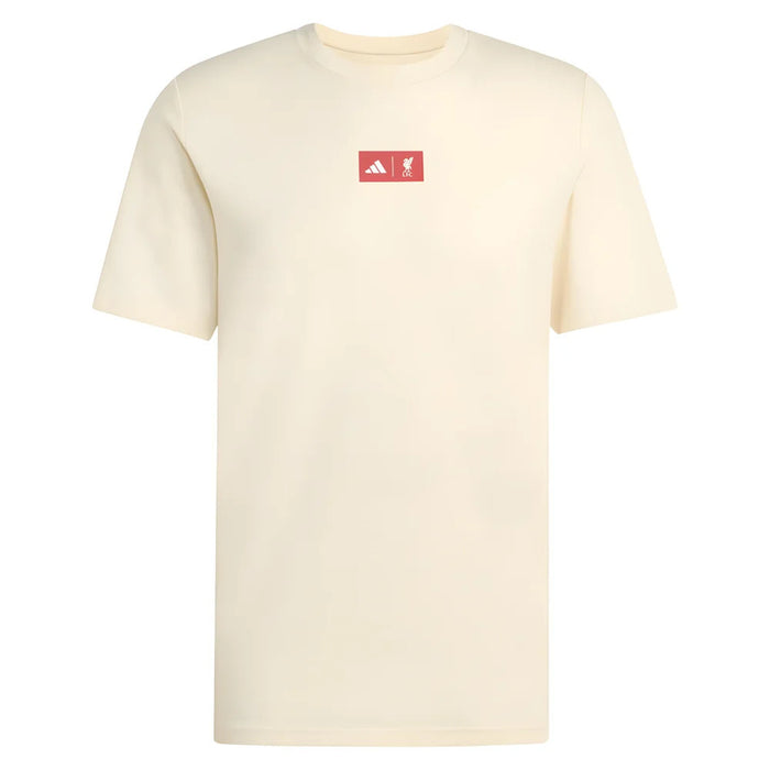2025-2026 Liverpool Seasonal Graphic Tee (Ecru Tint)