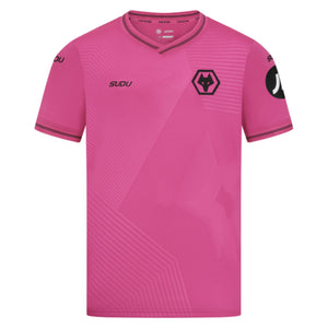 2025-2026 Wolves Goalkeeper Away Shirt (Pink) - Kids_0