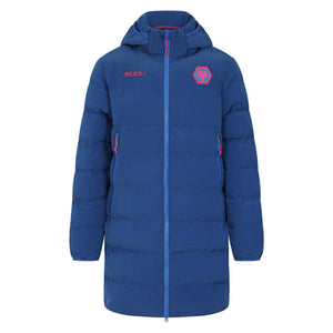 2025-2026 Wolves Training Long Bench Jacket (Lapis Blue)_0