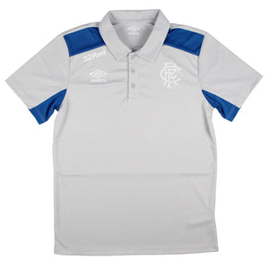 2025-2026 Rangers Presentation Polo Shirt (Micro Chip Grey)_0