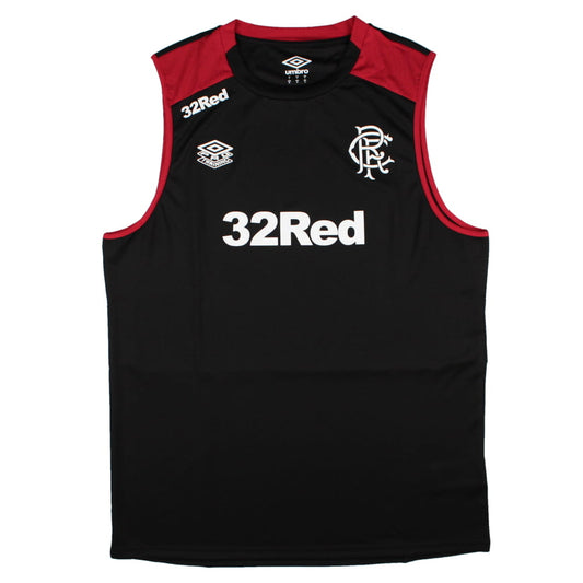 2025-2026 Rangers Pro Training Sleeveless Tee (Caviar)_0