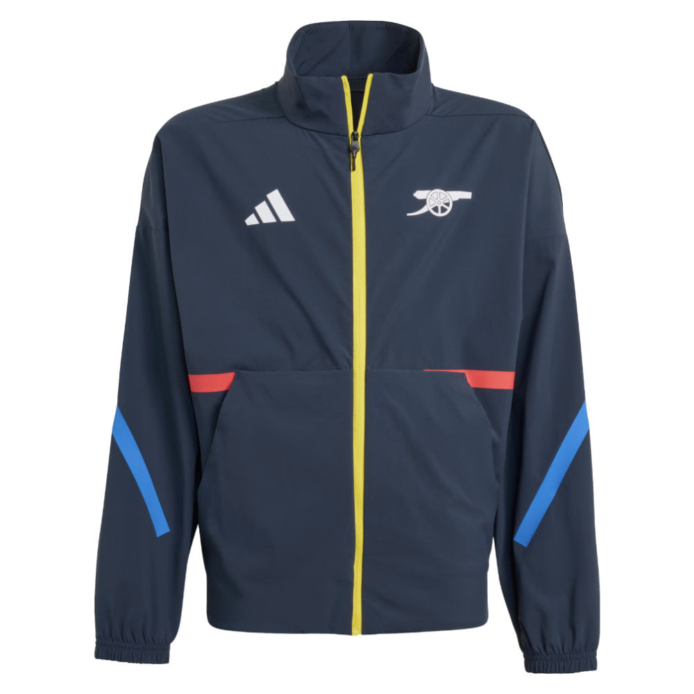 2025-2026 Arsenal Anthem Jacket (Night Navy) - Kids_0
