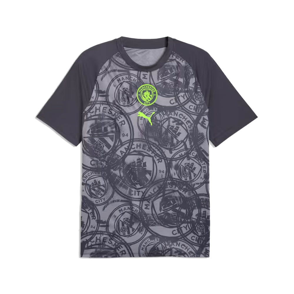 2026 Man City Warm Up Jersey (Gray)_2