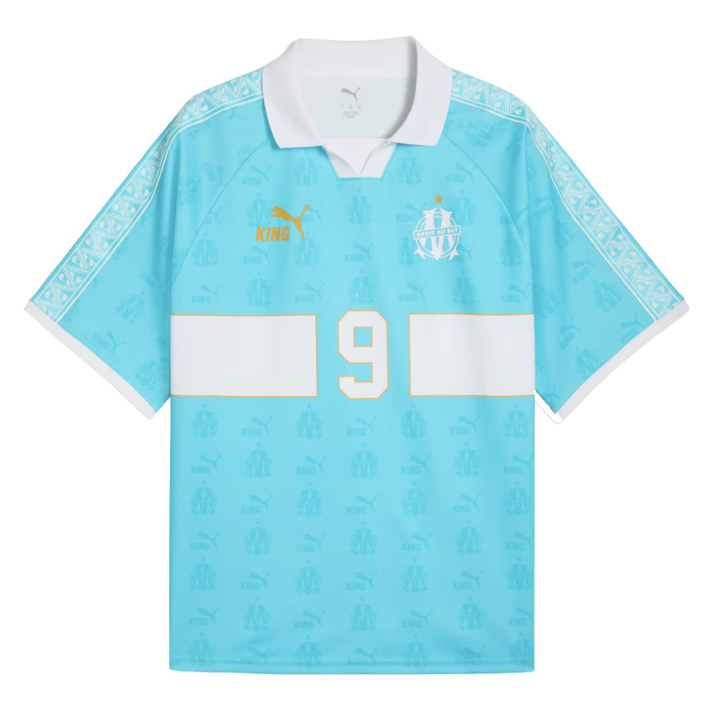 2026 Marseille KING Retro Jersey (Aqua)_0