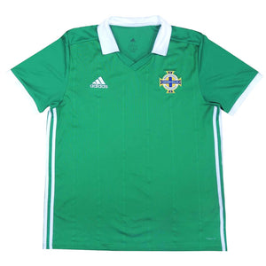 2017-2018 Northern Ireland Home Shirt ((Very Good) L) (Washington 9)_3