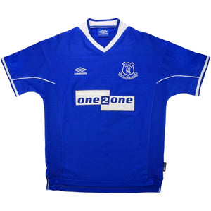 Everton 1999-00 Home Shirt ((Excellent) XL)_0