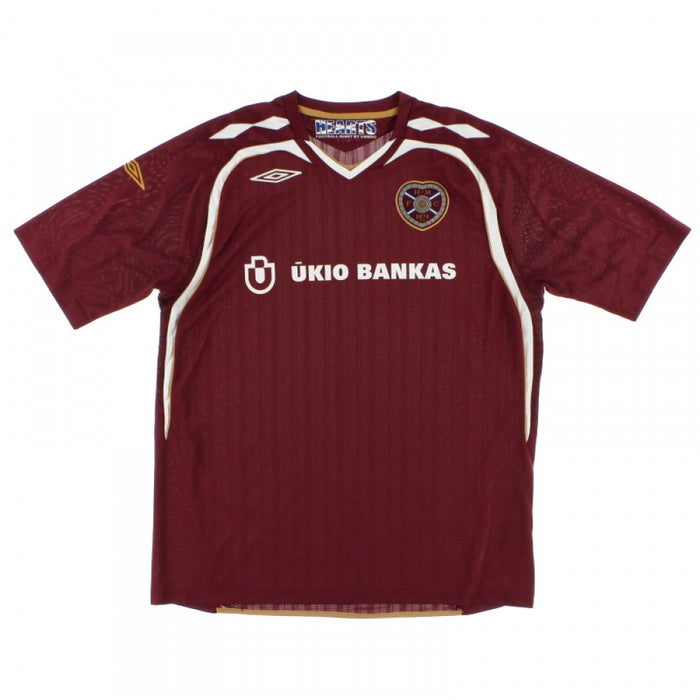 Hearts 2007-08 Home Shirt (MB) (BNWT)