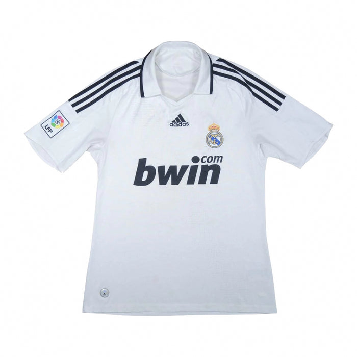 Real Madrid 2008-09 Home Shirt (XLY) (Good)